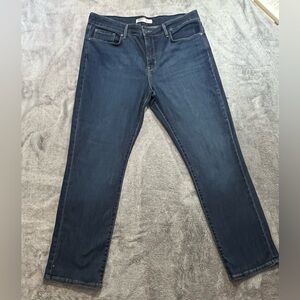 Signature by Levi Strauss Women's Dark Navy Totally Shaping Straight Jeans